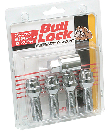 BULL LOCK 14X1.5 나사선35mm 크롬볼트